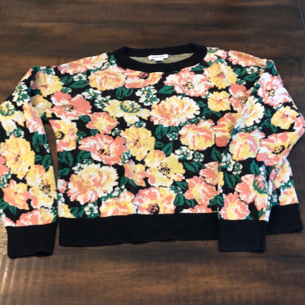 Nordstrom Floral Sweater